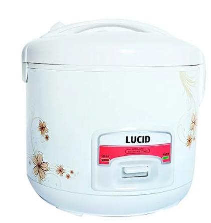 Lucid LERC-700W Rice Cooker Portable White.