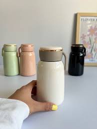 300ml Mini Stainless Steel Insulated Vacuum Flask - Portable Cute Travel Water Bottle