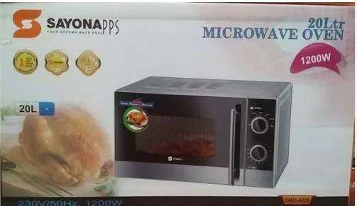 Sayona Microwave 20 Liters -SMO 4228 – with Grill