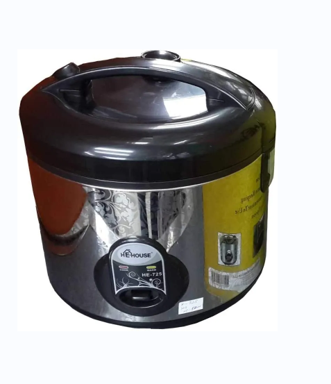 HE-HOUSE 2.5 Liters Metal  Metal Rice Cooker