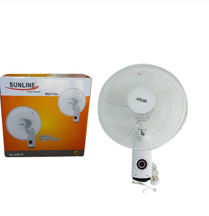 Sunline Sl-40B10 White Wall Mount Fan