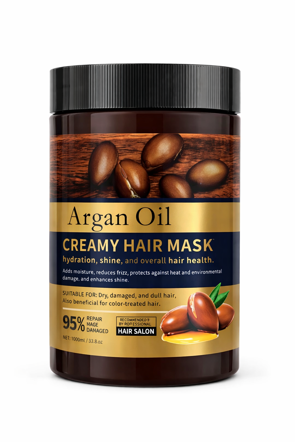Dr Dess  Argan Creamy  Hair Renewal Creamy Hair Mask for  Overall Hair Mask.