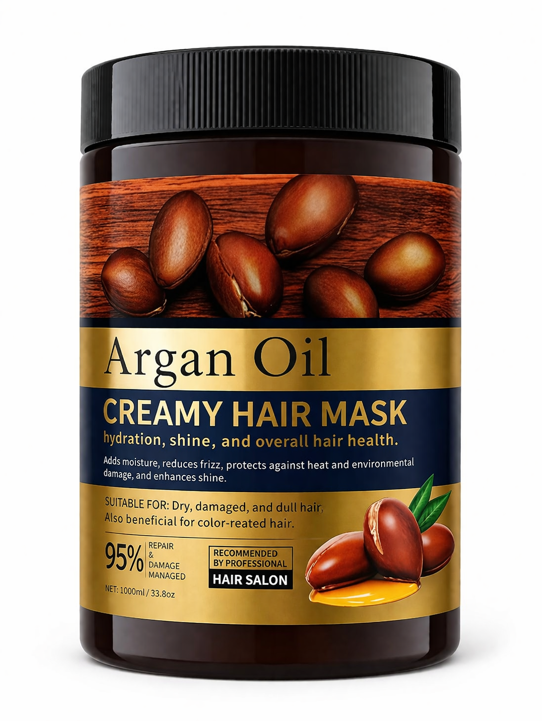 Dr Dess  Argan Creamy  Hair Renewal Creamy Hair Mask for  Overall Hair Mask.