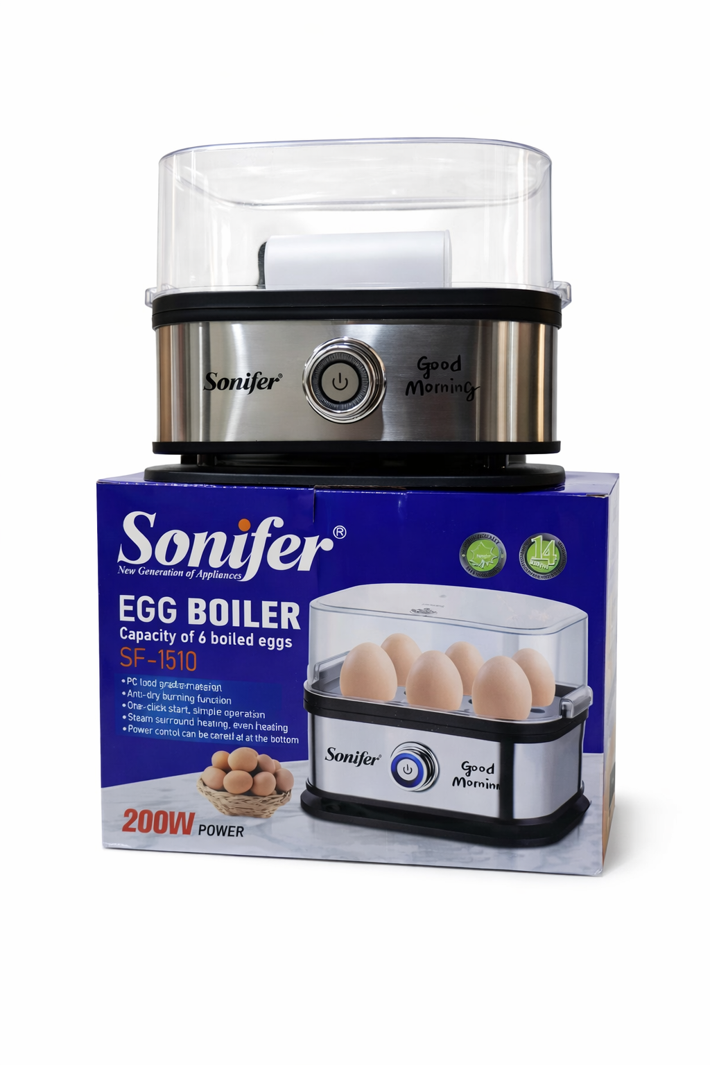 Sonifer electric mini egg Portable  boiler