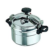 HTH 7 Liters Pressure Cooker Aluminum for Household, Super-pressure Cooker Secure Cooker ware, Silver
