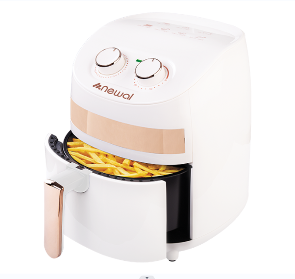 Newal 8L  Portable  Air Fryer FRY-5115 –Silver / Black