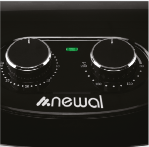 Newal 8L  Portable  Air Fryer FRY-5115 –Silver / Black