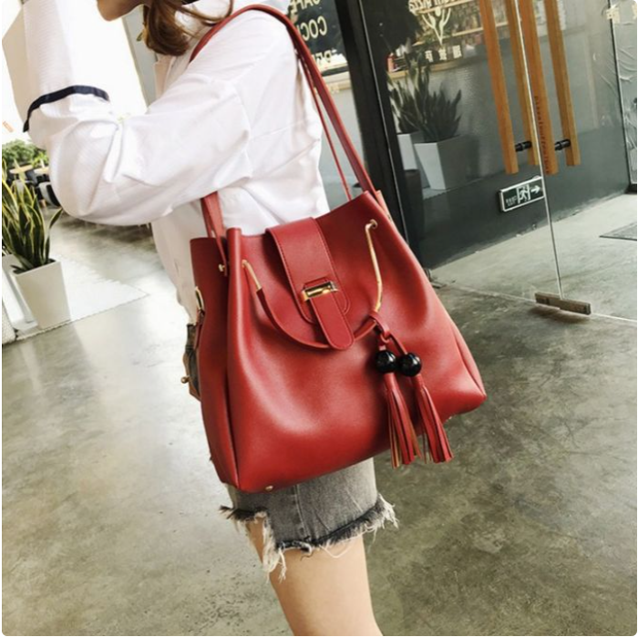 Mateamoda 3 PCS Women Bags Ladies Bags Handbags Purse Shoulder Bags Tote Bags Hobo Bags