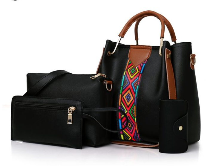 Mateamoda 4 PCS Women Bags Ladies Bags Handbags Purse Shoulder Bags Tote Bags Hobo Bags