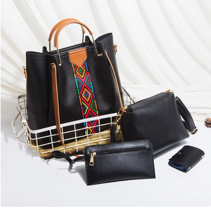 Mateamoda 4 PCS Women Bags Ladies Bags Handbags Purse Shoulder Bags Tote Bags Hobo Bags