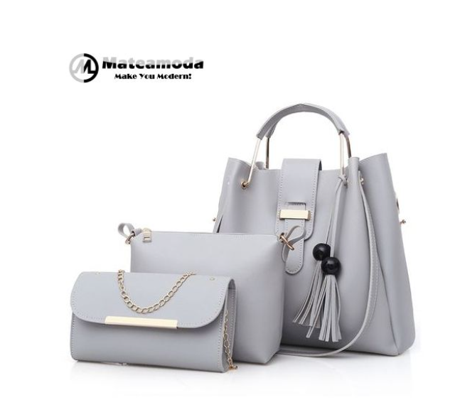 Mateamoda 3 PCS Women Bags Ladies Bags Handbags Purse Shoulder Bags Tote Bags Hobo Bags