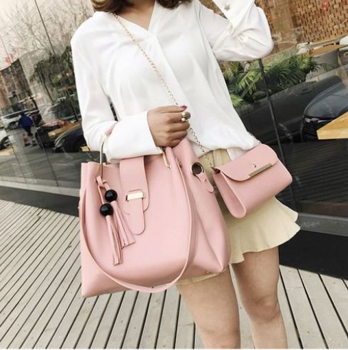Mateamoda 3 PCS Women Bags Ladies Bags Handbags Purse Shoulder Bags Tote Bags Hobo Bags