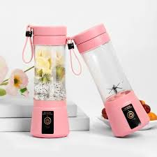 Portable USB Rechargeable Mini Juicer Blender - 380ml