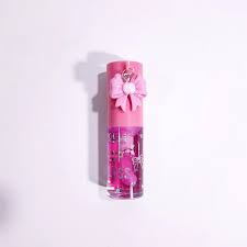 Pink Glossy Lip Gloss Hydrating Lip Oil Moisturizer Long Lasting Shine Non Sticky Lip Makeup with Decorative Keychain Cute Gift for Girls view 3