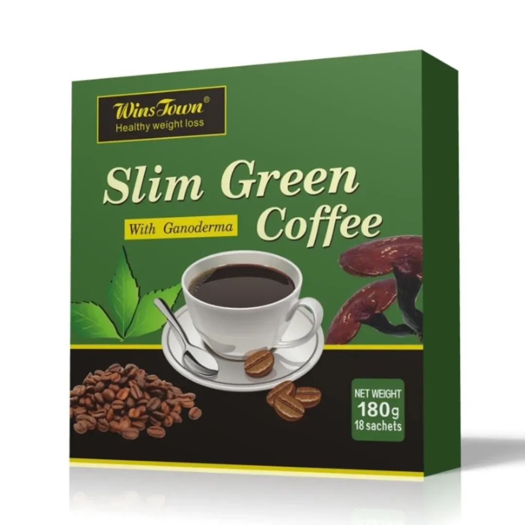 Wins Town Sliming Green Coffee Slim Tea Detox Flat Tummy Weight Loss Slimming