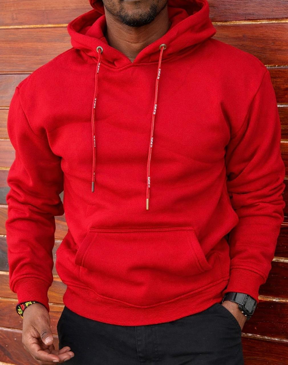 Unisex Plain Hoodie Sweatshirt Comfortable Casual Pullover Hoodie for Men and Women Warm Soft Everyday Streetwear Hoodie Durable Fashion Sweatshirt for Travel Gym and Daily Wear Sizes L to 3XL