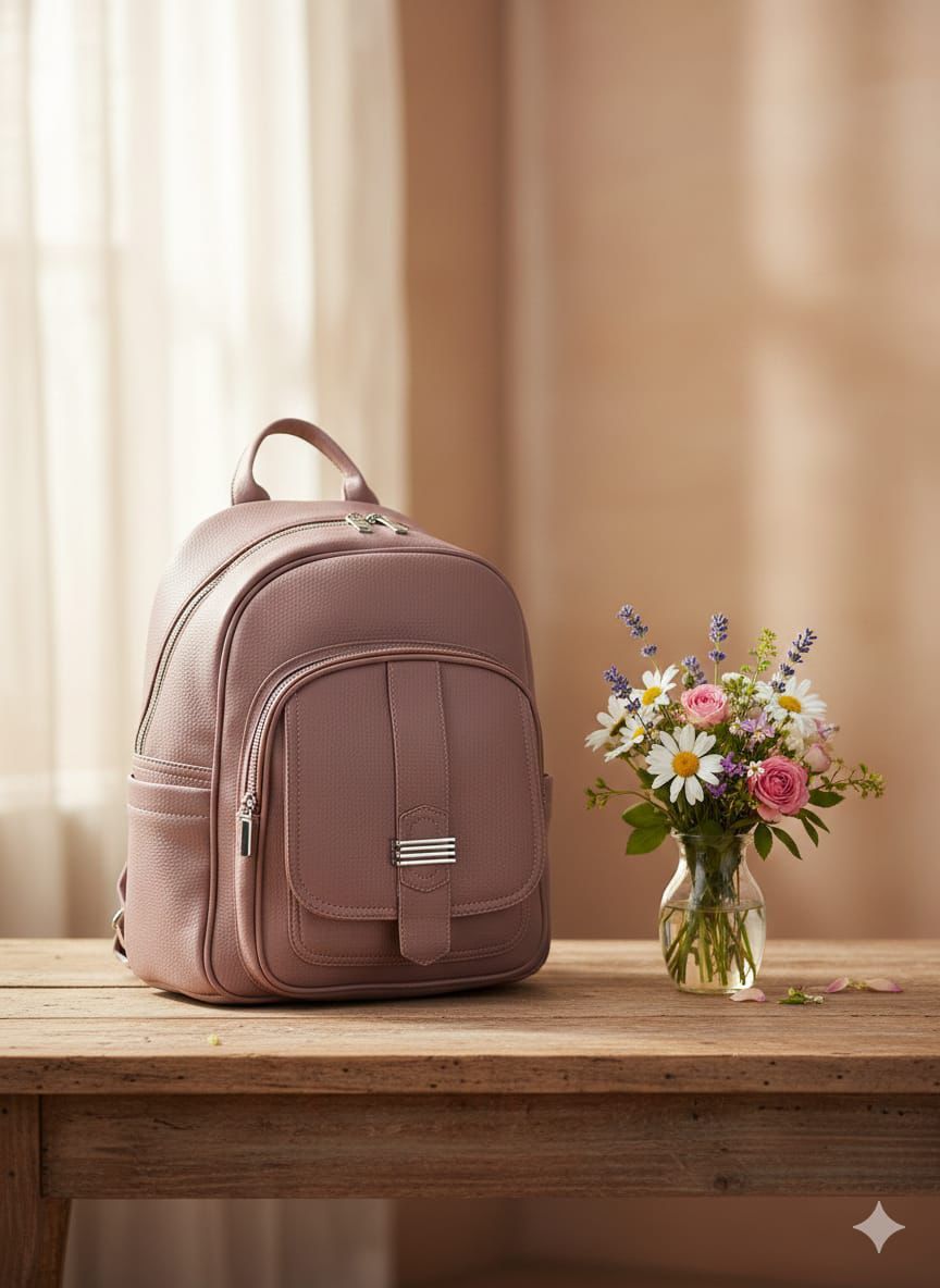 Leather Laptop Backpack High Quality Unisex Bag Stylish Durable Genuine PU Leather Backpack Spacious Work School Travel Bag Fits Laptop Comfortable Shoulder Straps Everyday Use