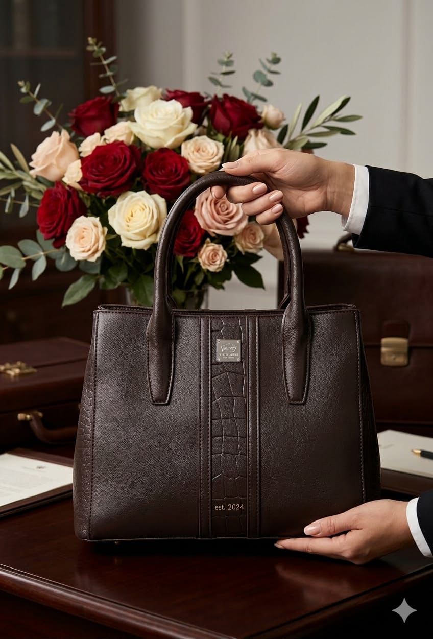 Women Single PU Leather Handbag Stylish Ladies Shoulder Bag Elegant Tote Bag Good Quality Durable Fashion Handbag for Work Travel Office Casual Everyday Use Spacious Design