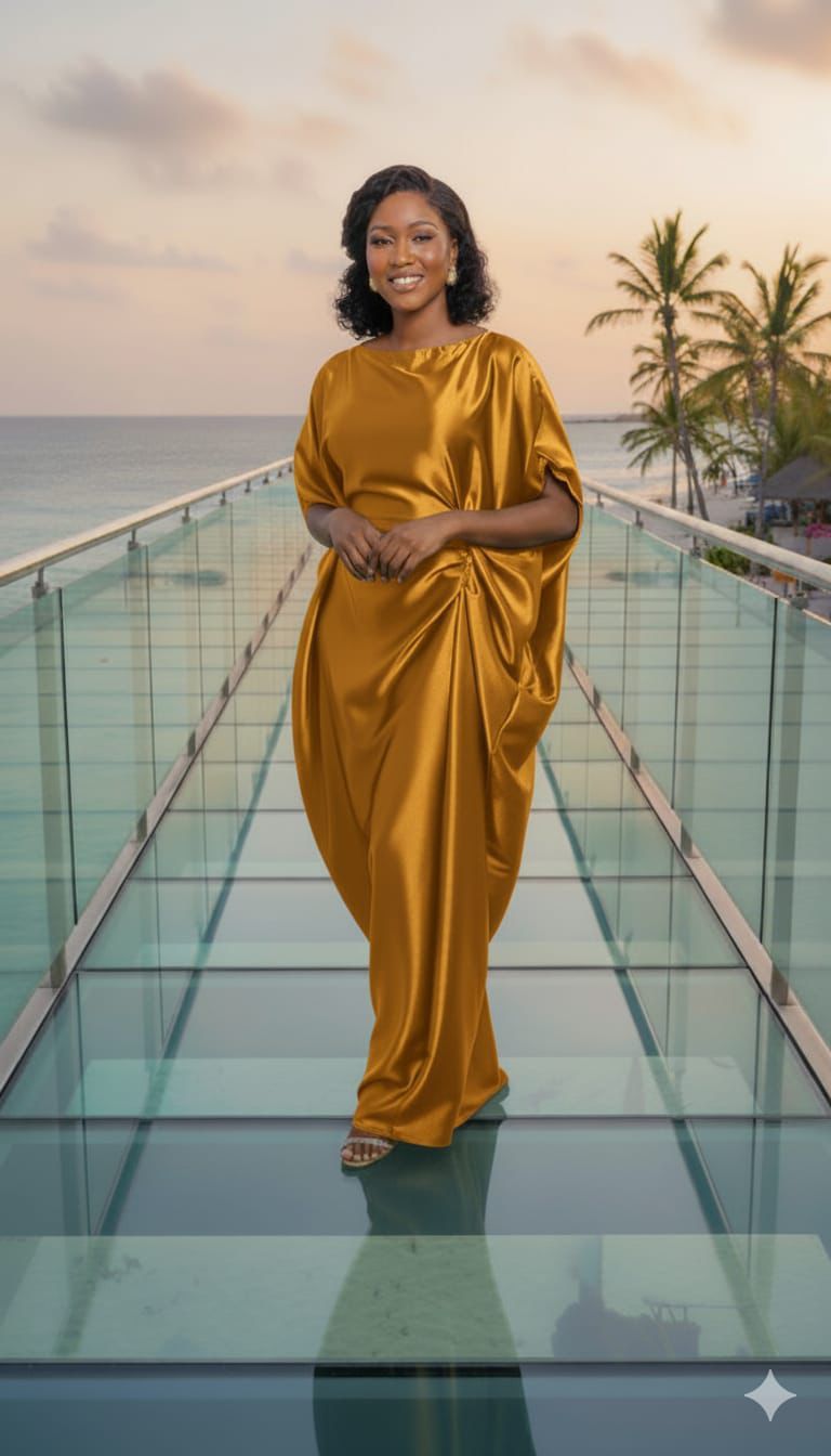 Women Kaftan Dera Dress Adjustable Free Size Maxi Dress Loose Comfortable Kaftan with Inner Button Fit Stylish Modest Ladies Outfit for Home Casual Wear Travel Fits M to 6XL Up to Size 52