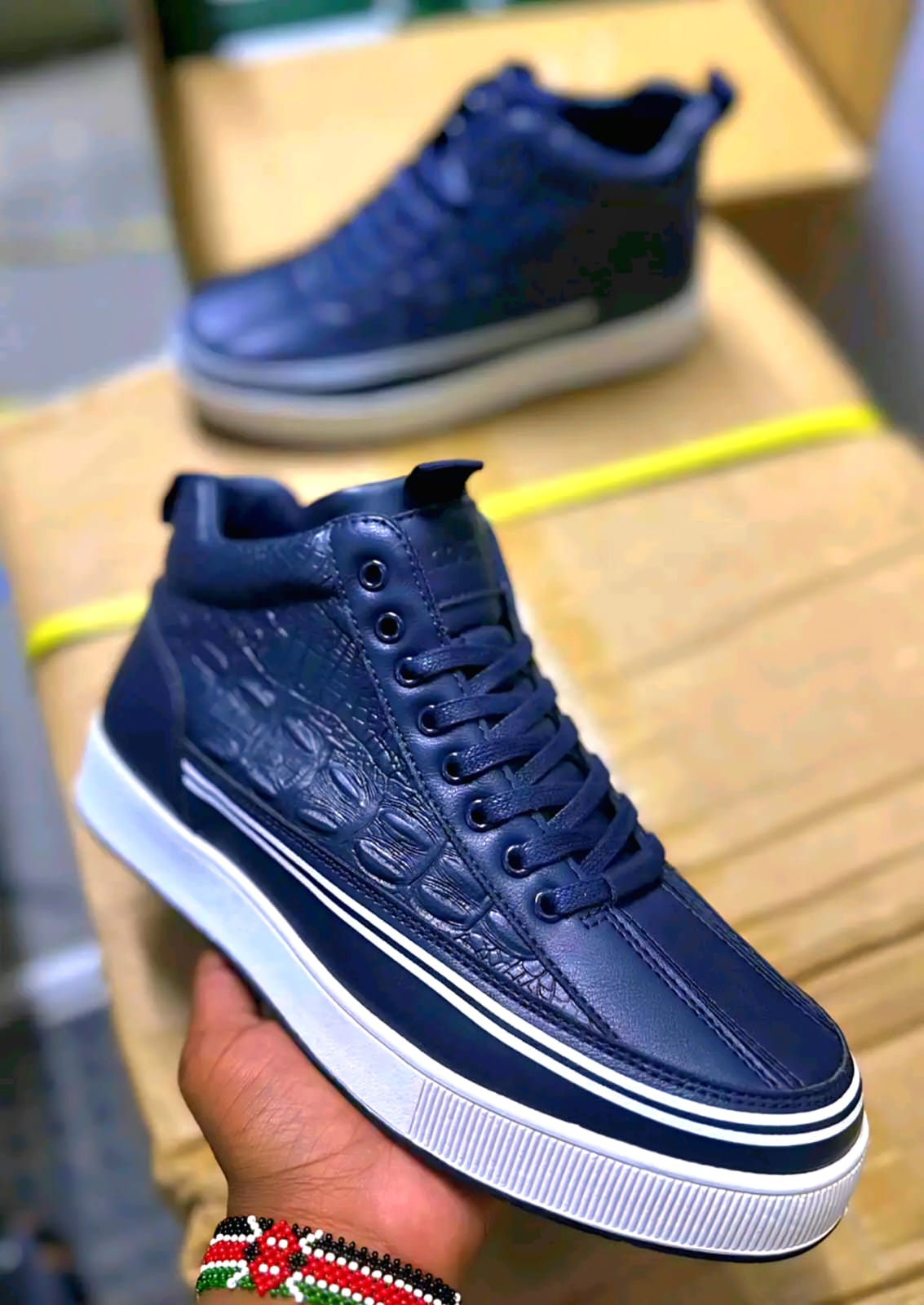 Men generic Lacoste Style Boots Casual Leather Boots for Men Durable Comfortable Fashion Boots Stylish Lace Up Ankle Boots for Work Travel Outdoor Everyday Wear Non Slip Shoes Sizes 40 to 45