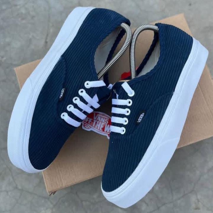 Unisex Vans Style Corduroy Sneakers Casual Shoes for Men and Women Comfortable Lightweight Streetwear Trainers Durable Everyday Fashion Shoes Soft Corduroy Upper Sizes 38 to 46