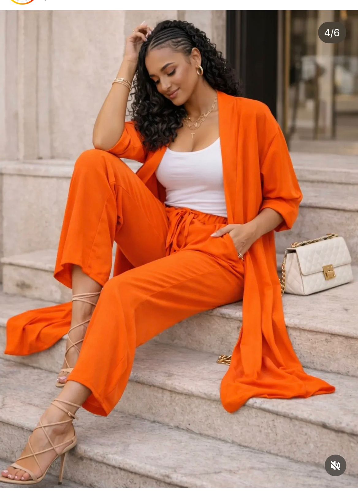 Women 3 Piece Kimono Set Matching Top Trousers and Kimono Outfit Stylish Ladies Co-ord Set Comfortable Casual Elegant Fashion Wear for Travel Office Everyday Look Sizes M to XXL