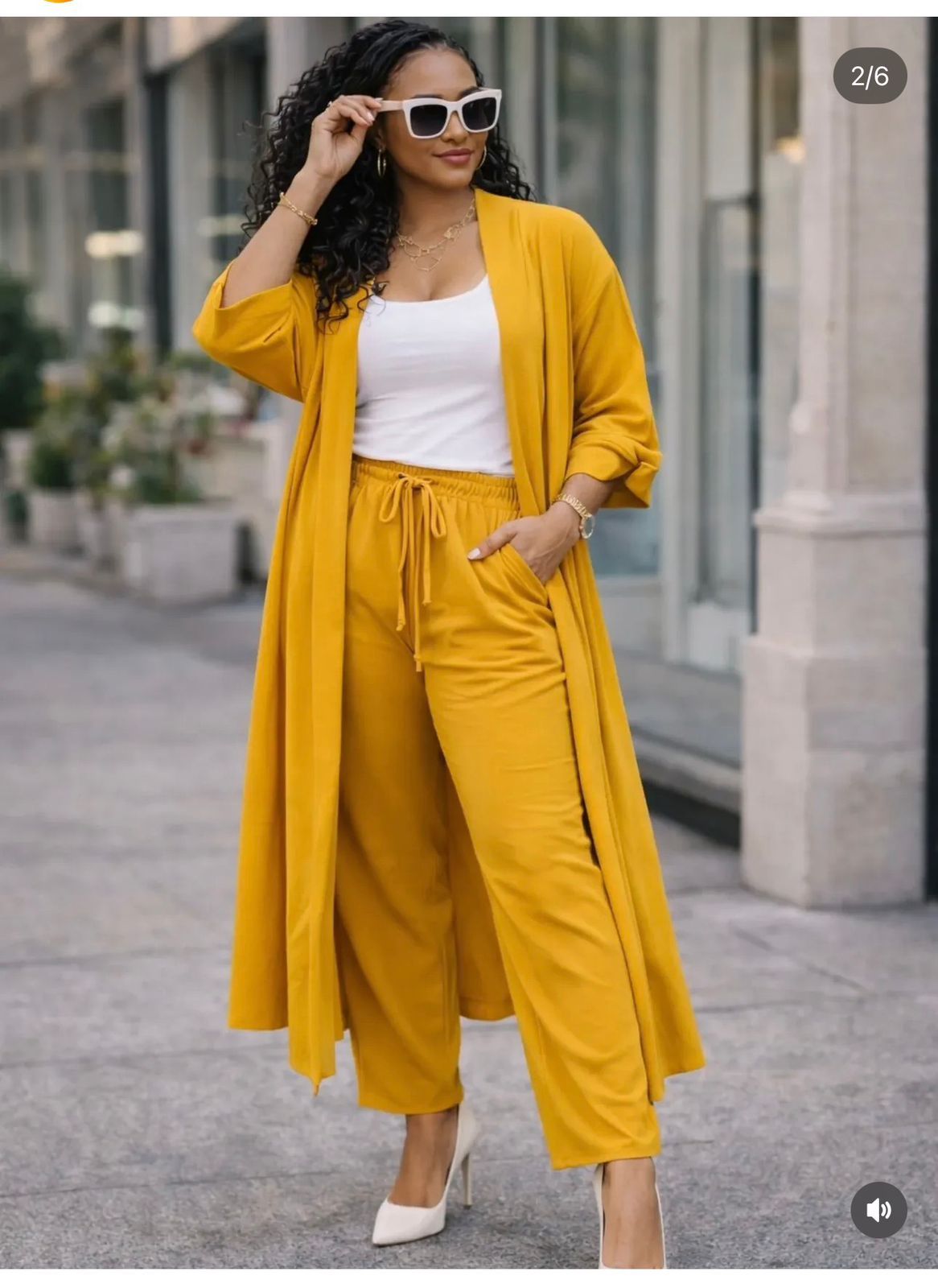 Women 3 Piece Kimono Set Matching Top Trousers and Kimono Outfit Stylish Ladies Co-ord Set Comfortable Casual Elegant Fashion Wear for Travel Office Everyday Look Sizes M to XXL