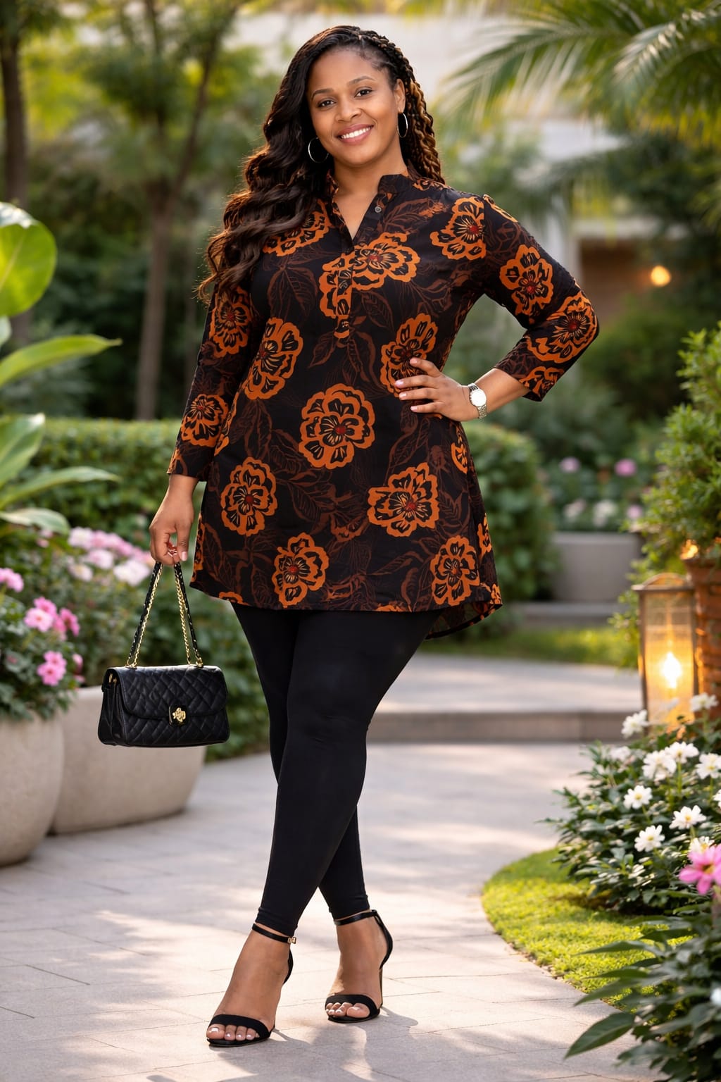 Women Free Size Cotton Top and Tight Set Comfortable Stretch Leggings and Loose Fit Top Stylish Ladies Casual Outfit for Travel Home Gym Everyday Wear Soft Breathable Fabric