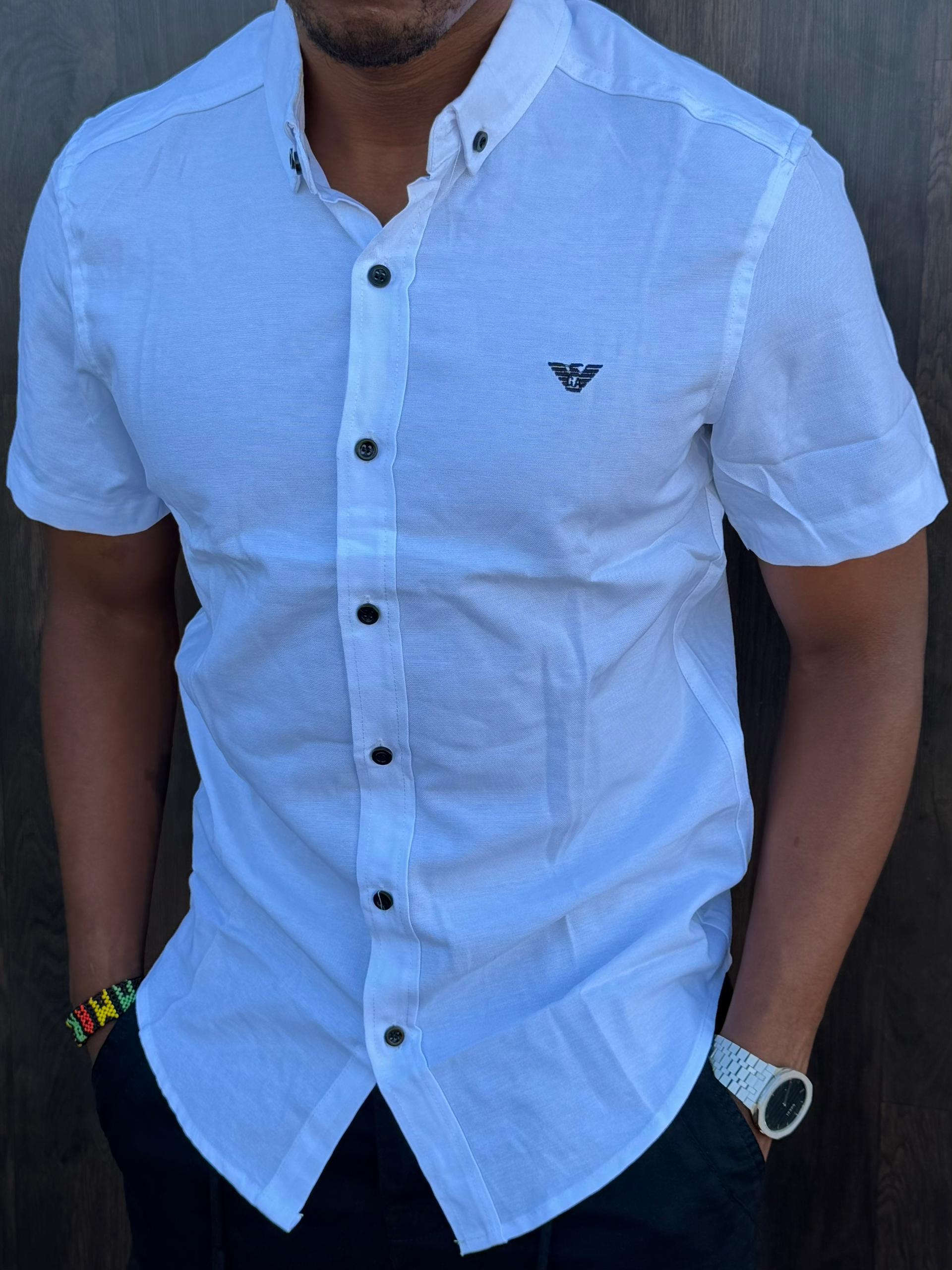 Men Casual Short Sleeve Shirts Stylish Button Down Summer Shirt Comfortable Breathable Top for Men Smart Casual Wear Beach Travel Everyday Fashion Sizes M to 3XL