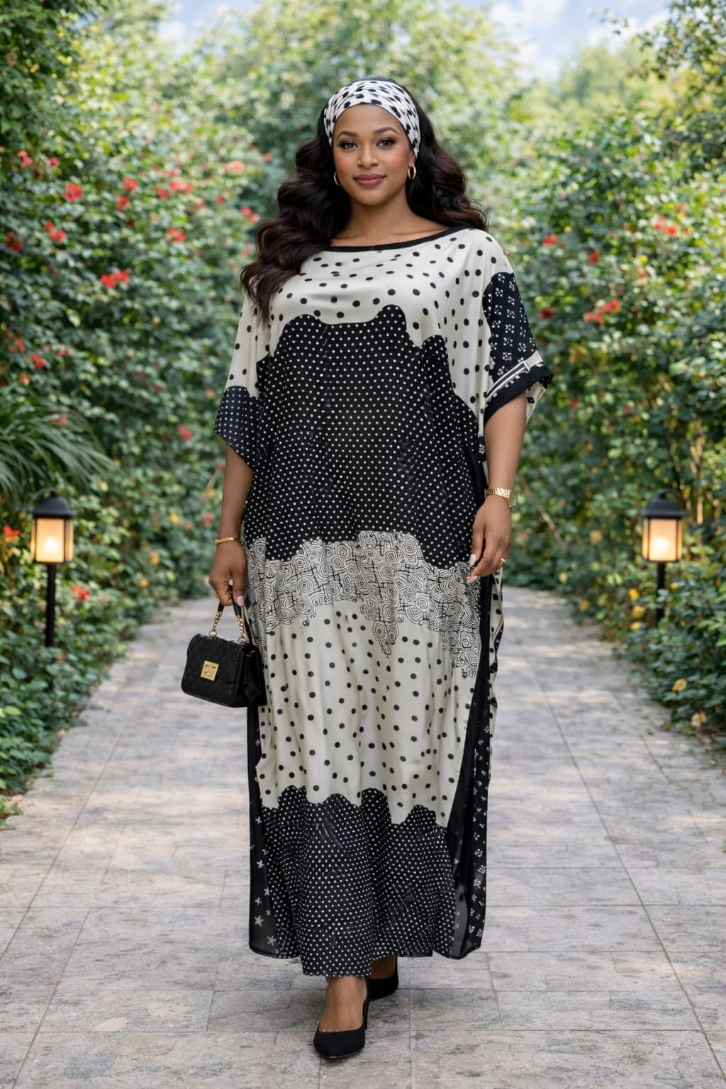 Women Silk Dera Free Size Elegant Kaftan Dress Soft Flowy Boubou Style Outfit Comfortable Stylish Ladies Wear for Home Travel Events Casual Fashion One Size Fits Most