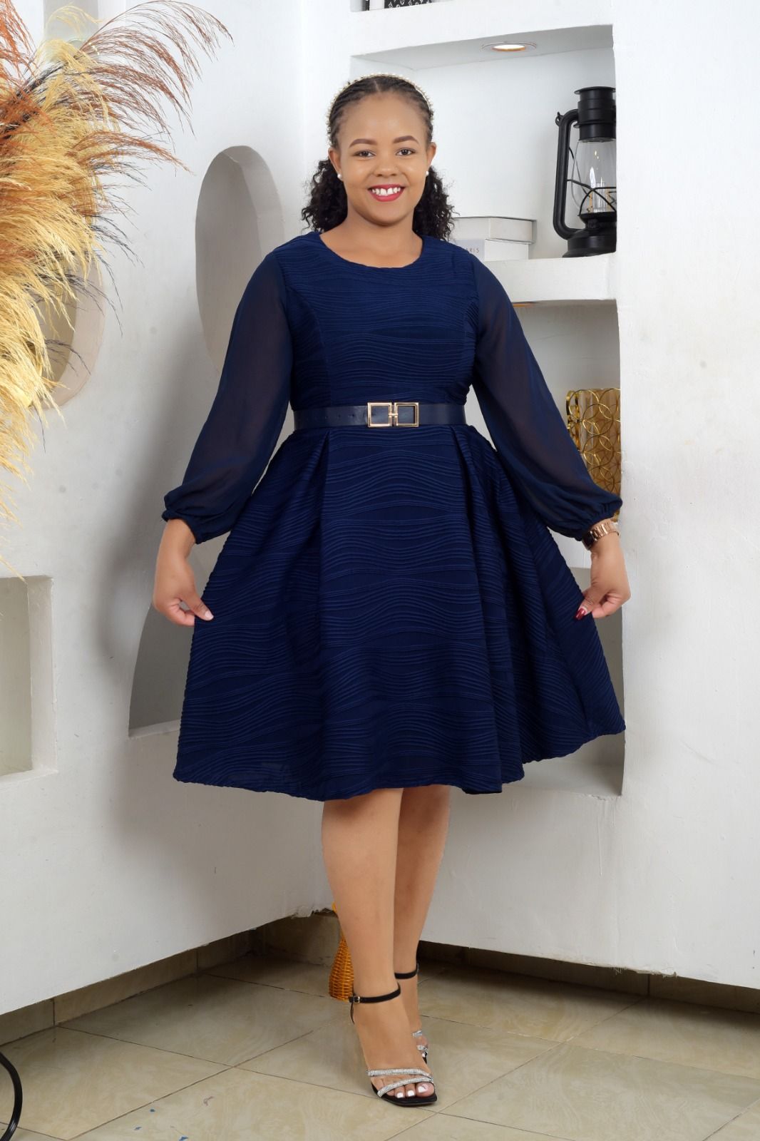 Women Turkey Dresses Elegant Stylish Ladies Outfit Comfortable Fashion Wear for Office Church Events Casual Look Soft Quality Fabric Sizes M to 3XL (42–50)