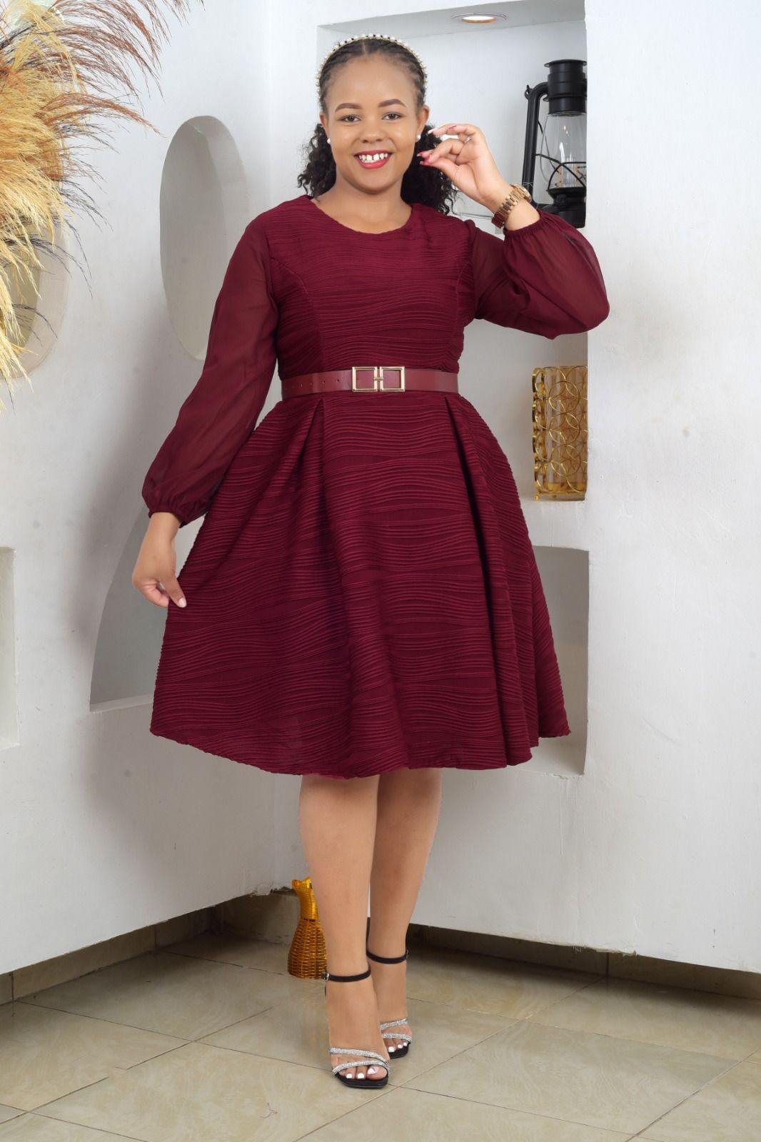 Women Turkey Dresses Elegant Stylish Ladies Outfit Comfortable Fashion Wear for Office Church Events Casual Look Soft Quality Fabric Sizes M to 3XL (42–50)