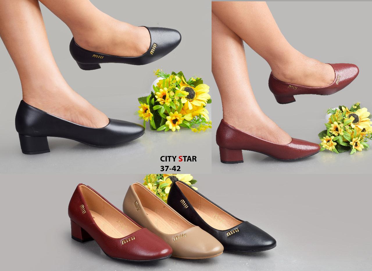 Women Official PU Leather Block Heels Closed Toe Office Shoes Elegant Comfortable Work Pumps Stylish Ladies Formal Footwear Durable Fashion Sizes 37 to 42