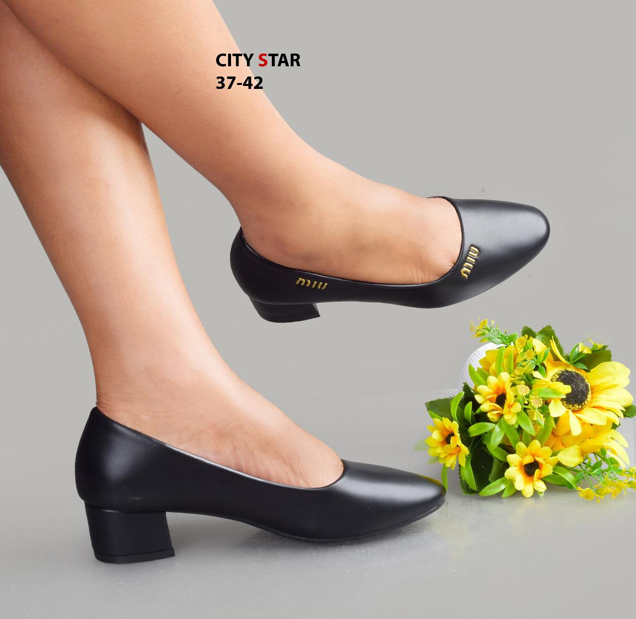 Women Official PU Leather Block Heels Closed Toe Office Shoes Elegant Comfortable Work Pumps Stylish Ladies Formal Footwear Durable Fashion Sizes 37 to 42