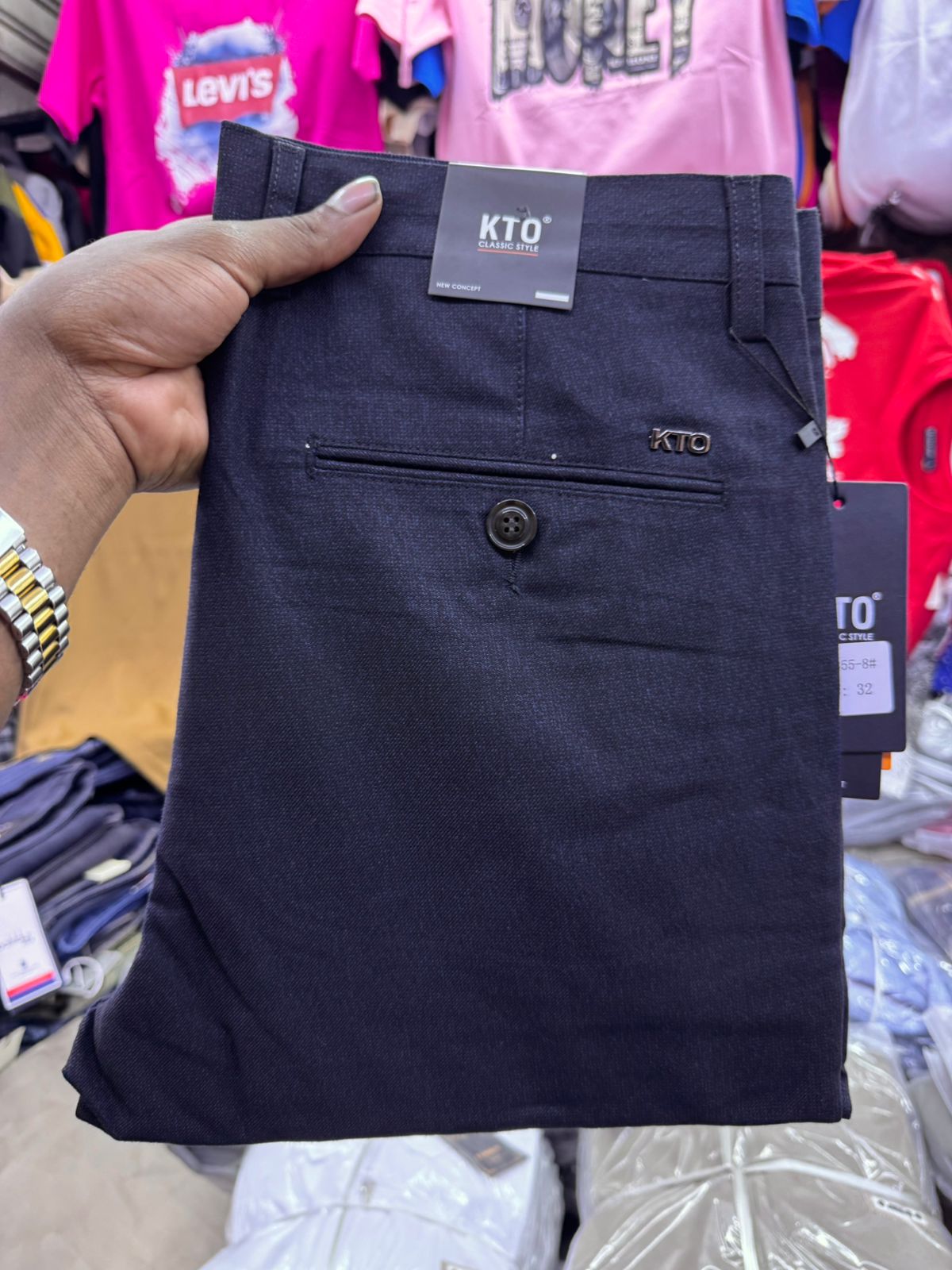 Men Official Khaki Trousers Smart Casual Pants Premium Quality Durable Comfortable Office Wear Stylish Formal Trousers Breathable Fabric Sizes 30 to 38