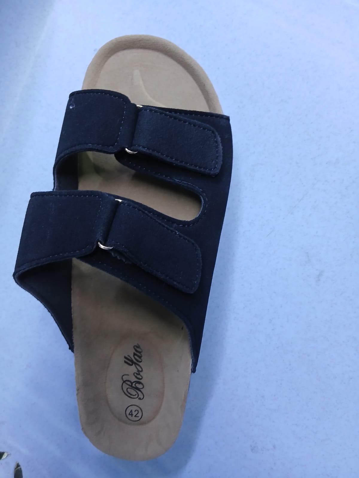 Unisex Suede Open Sandals Comfortable Casual Slip On Shoes for Men and Women Lightweight Durable Fashion Footwear Non Slip Sole Everyday Wear Sizes 37 to 42