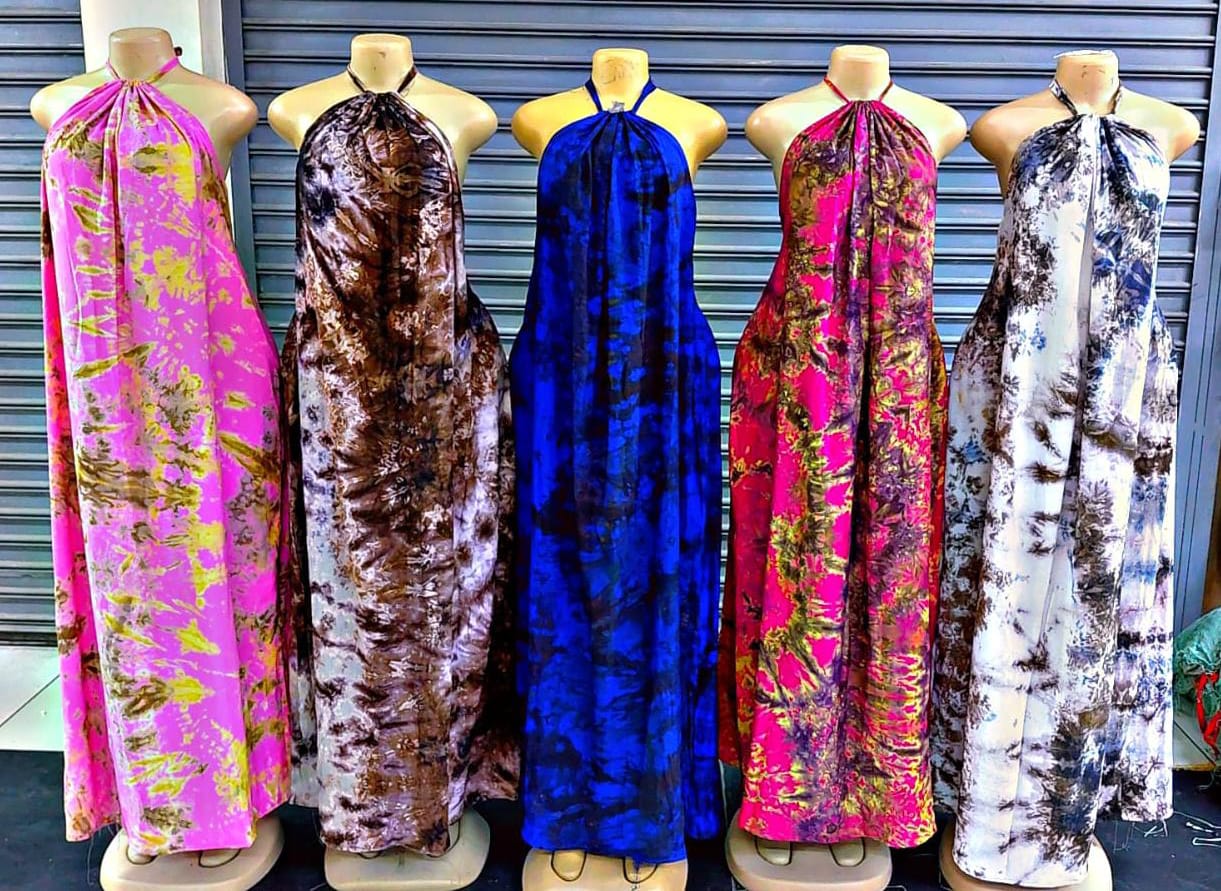 Women Backless Dera Free Size Maxi Dress Long Flowy Kaftan Comfortable Breathable Fabric Elegant Stylish Casual Wear Quality Ladies Outfit One Size Fits Most