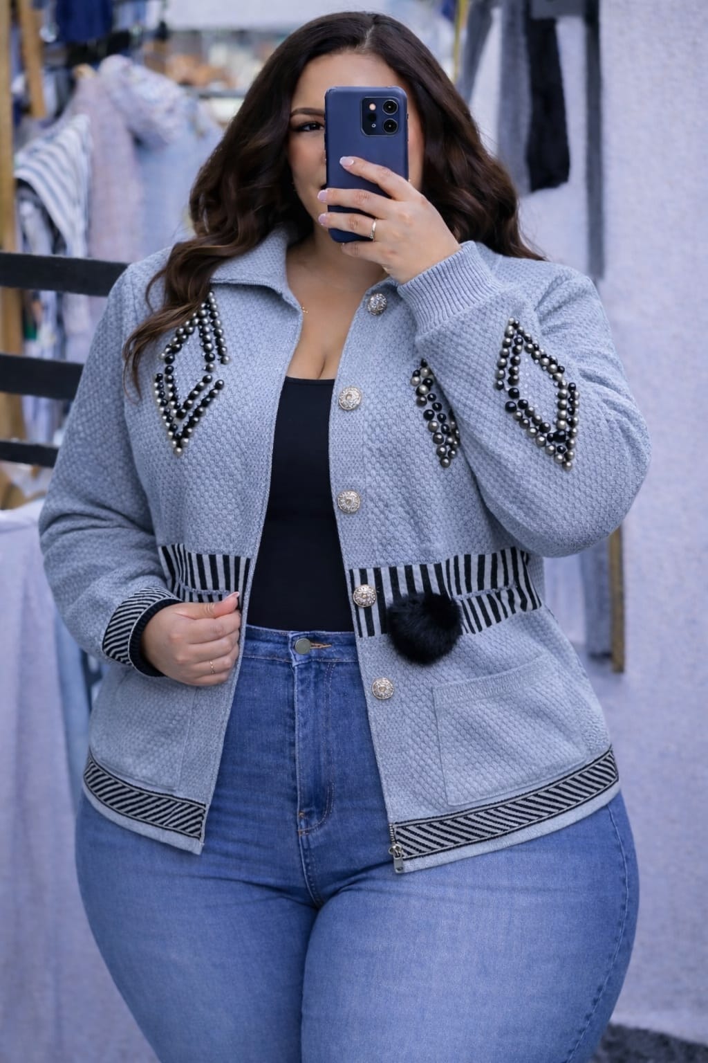 Women Soft Zipper Sweater Free Size Warm Comfortable Stylish Casual Knitwear Long Sleeve Cozy Fashion Top Cold Season Wear Elegant Everyday Outfit
