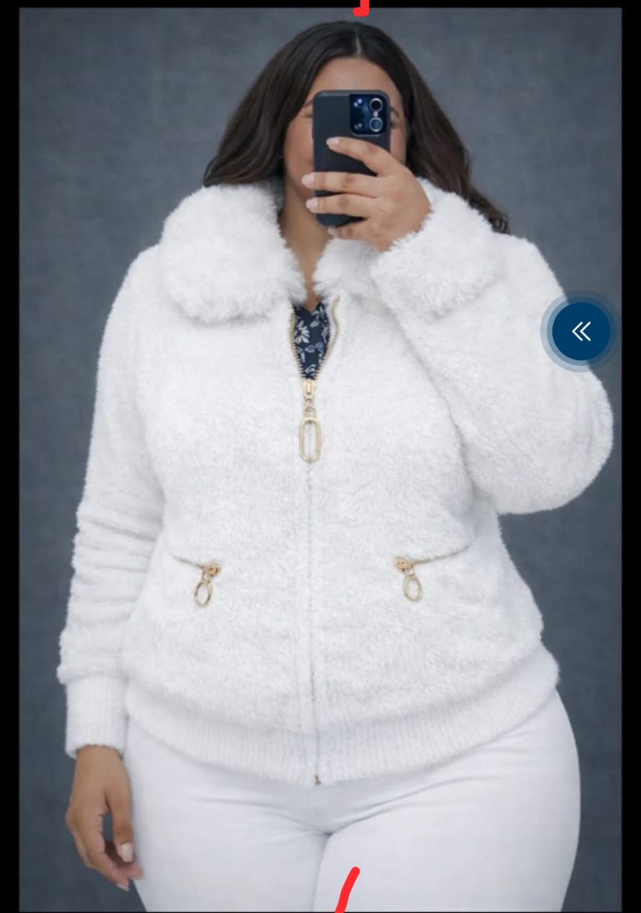 Women Woolen Zipper Sweater Free Size Warm Cozy Knit Jacket Soft Comfortable Stylish Casual Wear Winter Fashion Long Sleeve Quality Fabric One Size