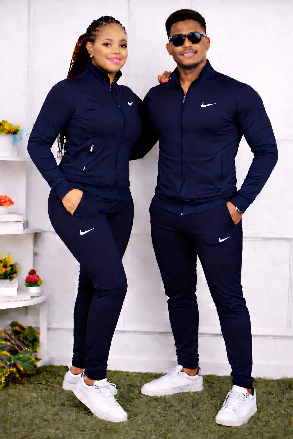 Unisex Joggers Set 2 Piece Tracksuit Hoodie and Sweatpants Comfortable Casual Wear Stylish Streetwear Soft Fabric Everyday Outfit Men Women Sizes M to 2XL