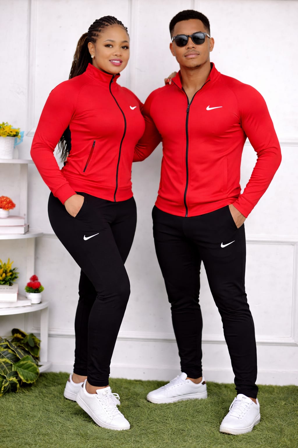 Unisex Joggers Set 2 Piece Tracksuit Hoodie and Sweatpants Comfortable Casual Wear Stylish Streetwear Soft Fabric Everyday Outfit Men Women Sizes M to 2XL