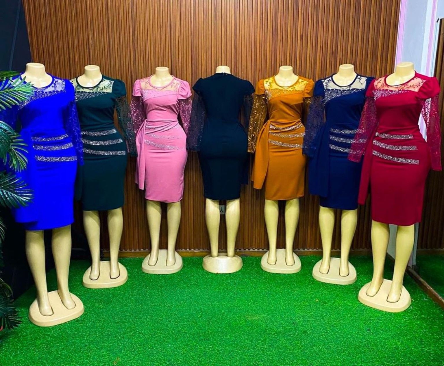 Women Official Dresses Elegant Office Wear Stylish Bodycon Midi Dress Slight Stretch Comfortable Formal Outfit Workwear Ladies Fashion Sizes M to 2XL