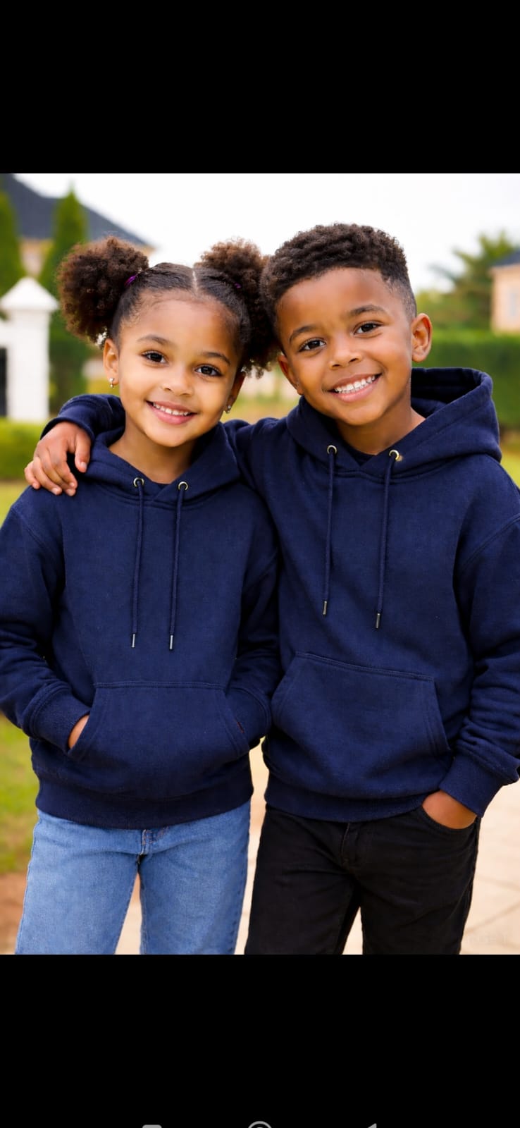 Kids Warm Hoodies Sweatshirts Boys Girls Soft Fleece Pullover Comfortable Casual Wear Winter Clothes Cozy Long Sleeve Durable Outfit Ages 3 to 12 Years