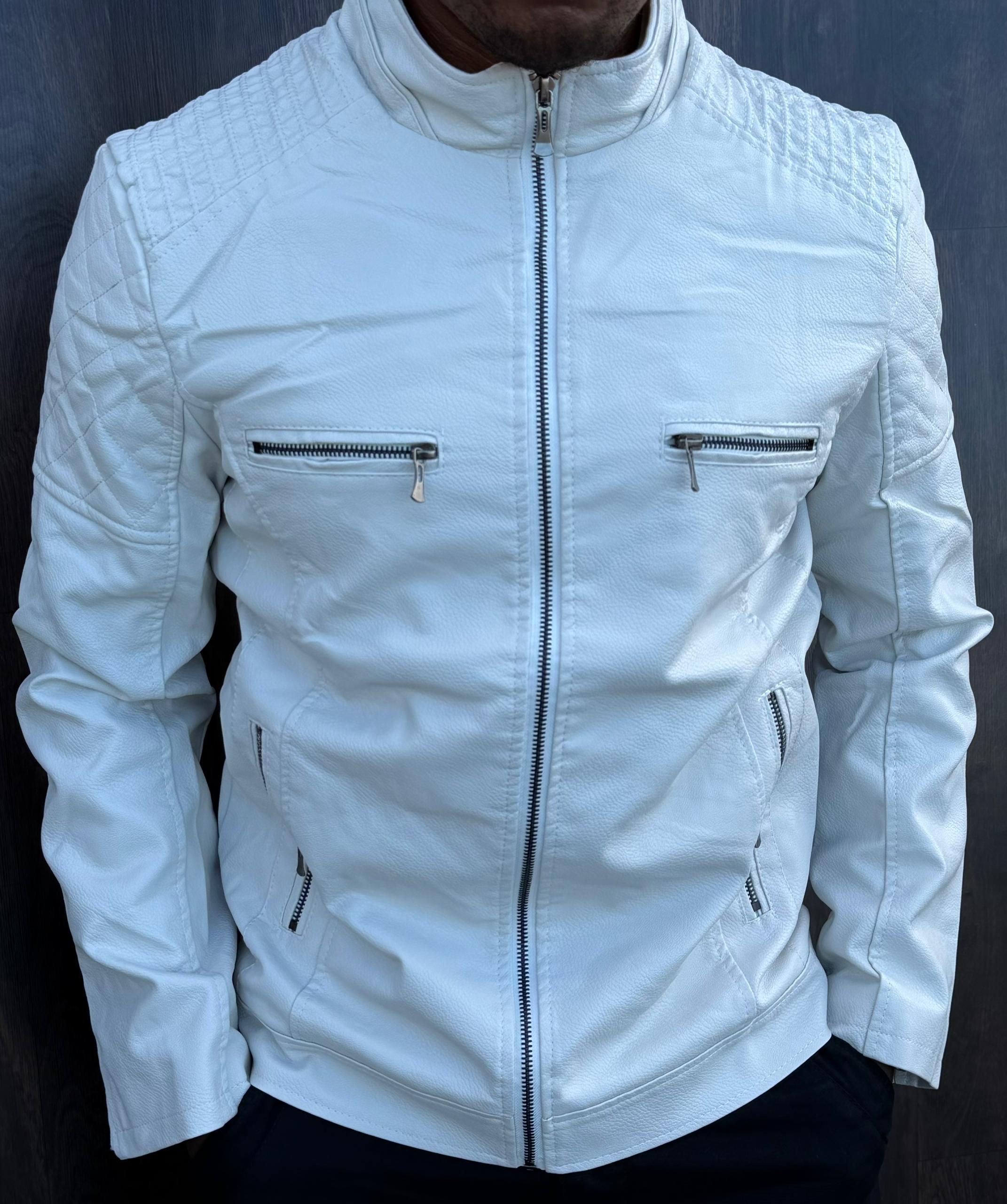 Men Genuine Leather Jacket Premium Quality Stylish Biker Jacket Durable Warm Fashion Outerwear Classic Casual Wear Heavy Duty Leather Coat Sizes 2XL to 4XL