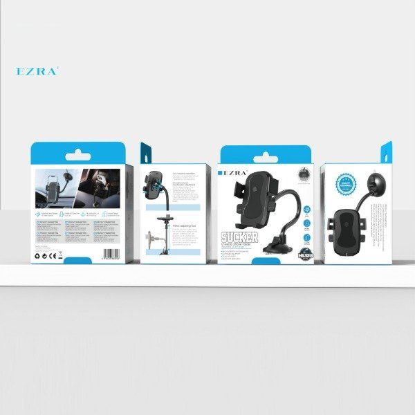 Universal Phone Holder 360 degrees Sucker HL128 Ezra Car Phone Holder Mount Cradle Compatible Strong Suction Cup