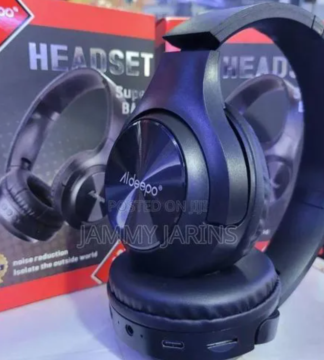 Aldeepo AD-H780 Super Bass Noise Reduction Headset. has got better surround sound system with a superb bass and equalizer.can withstand power for long upto 7 days standby