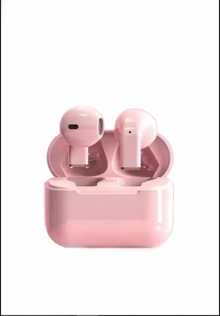PRO 5S Earbuds True Wireless Earphone Noise Cancelling Update Bluetooth 5.3 Headset HD Music Headphone In-Ear Handsfree With Mic Pink Colour