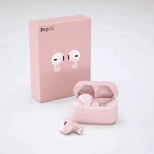 PRO 5S Earbuds True Wireless Earphone Noise Cancelling Update Bluetooth 5.3 Headset HD Music Headphone In-Ear Handsfree With Mic Pink Colour