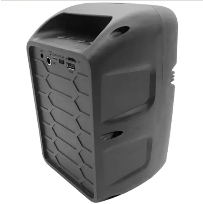 FQL F403 portable wireless speaker Portable Bluetooth Speaker, 8-Inch Colorful Lights Loudspeaker