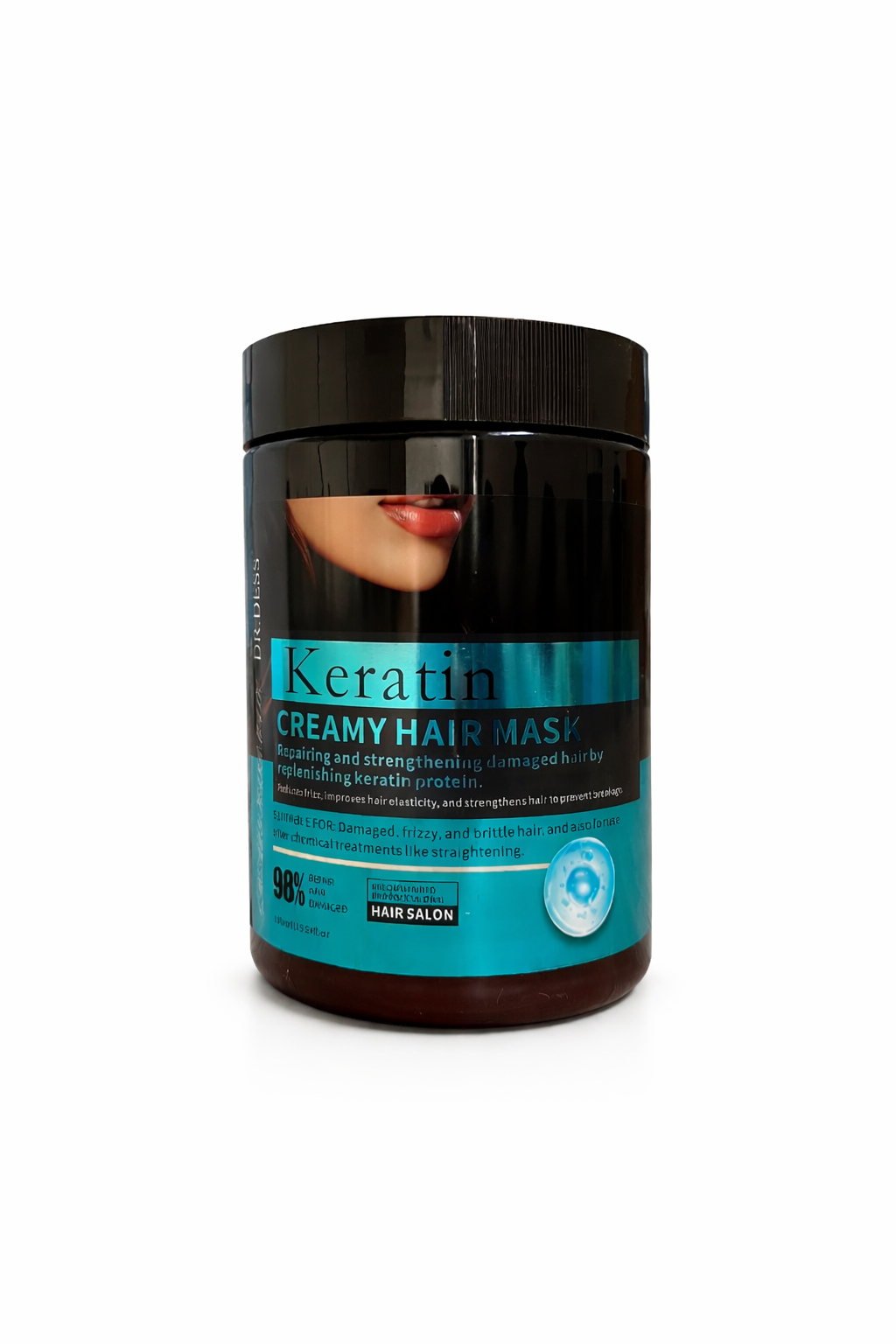 Dr. Dess Keratin Creamy Hair Mask, Smoothens & Moisturizes Mask Hair Treatment Nourishing Used Widely Hair Care Makes Hair Silky Smooth Hair Anti-Breakage Hair Scalp Care